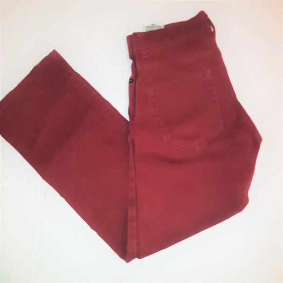 Big Boys Denizen Levis skinny jeans size 12 Regular NWOT Burgundy - Picture 1 of 10